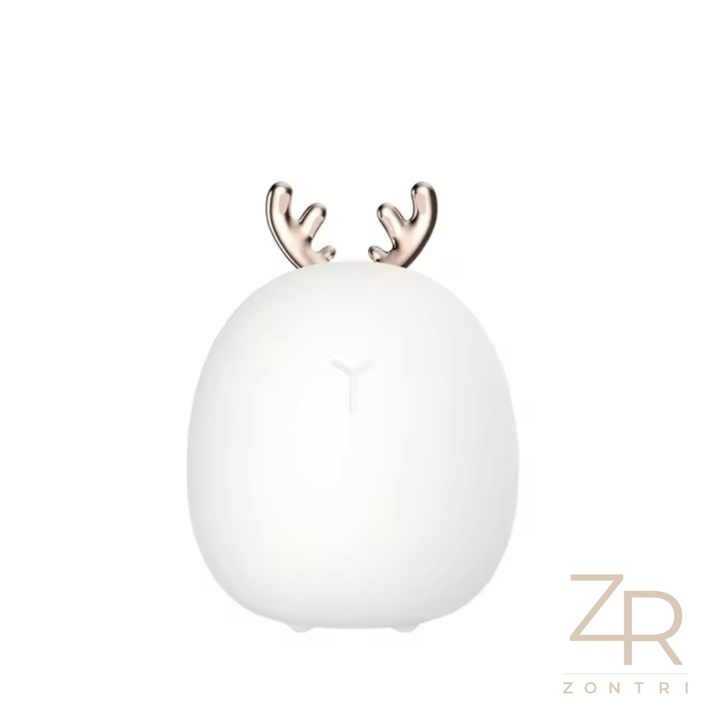 Chase away fears of the night silicone deer night light macro product photo
